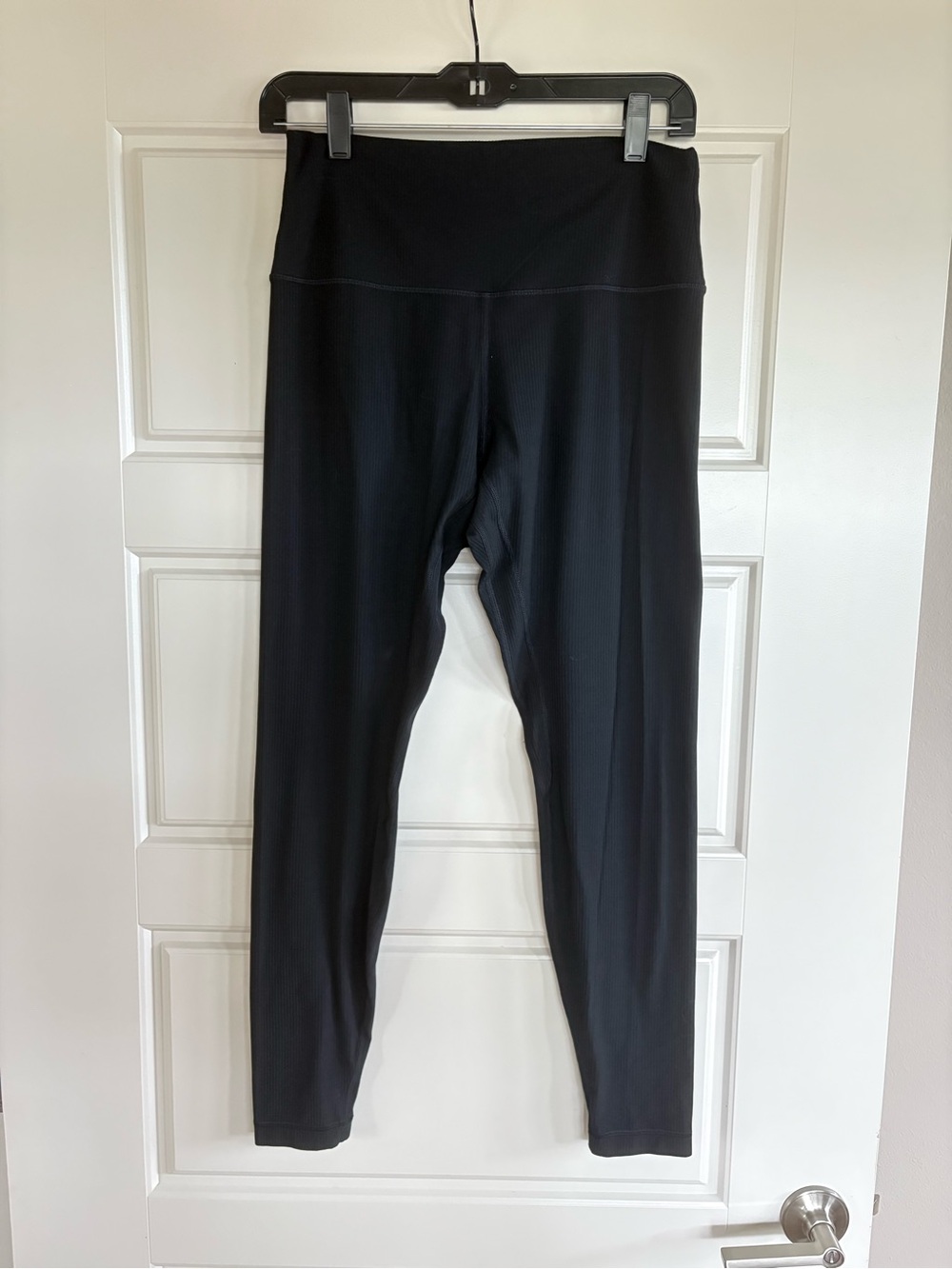 lululemon athletica Black High-Waist Workout Leggings